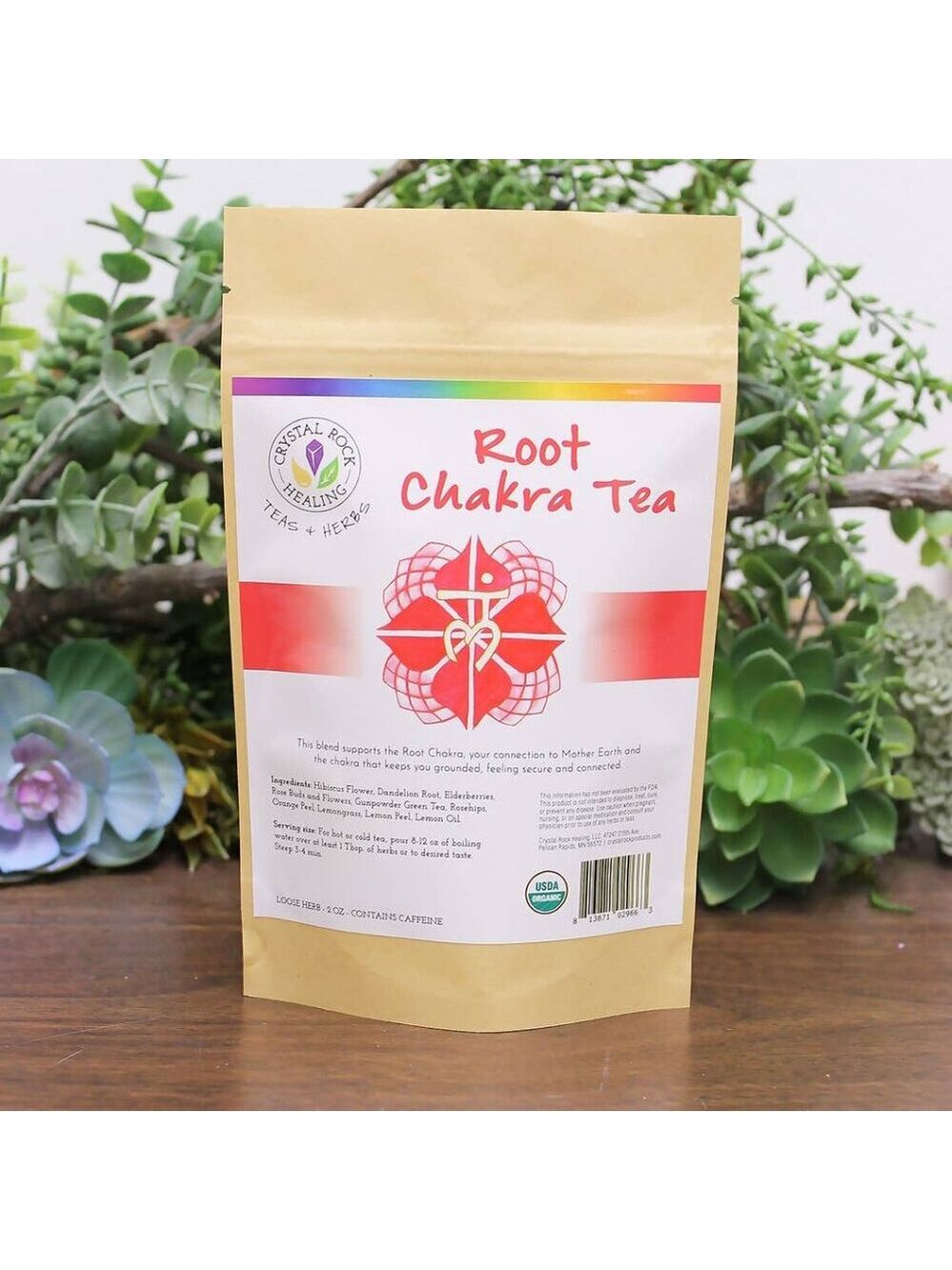 Wellness Teas -  Root Chakra Tea | Organic | 2 Oz | Root + Mei